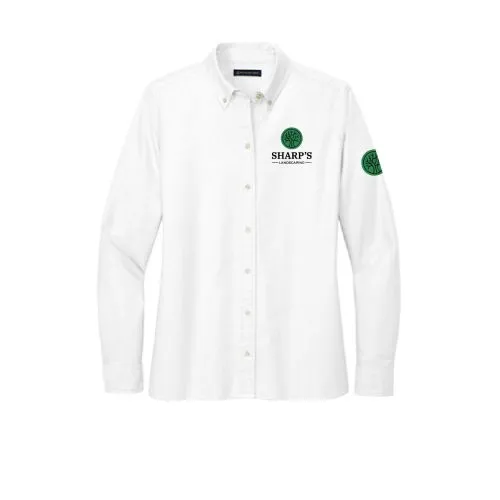 Sharp's - Womens Brooks Brothers® Women’s Casual Oxford Cloth Shirt - BB18005