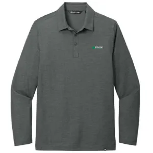 Wilcox - TravisMathew Oceanside Heather Long Sleeve Polo - TM1MZ343