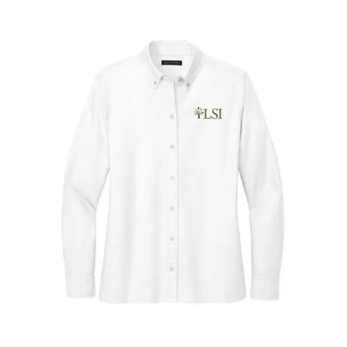LSI - Womens Brooks Brothers® Women’s Casual Oxford Cloth Shirt - BB18005