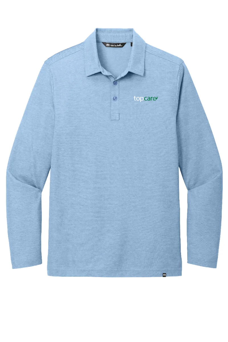 TCL - TravisMathew Oceanside Heather Long Sleeve Polo - TM1MZ343