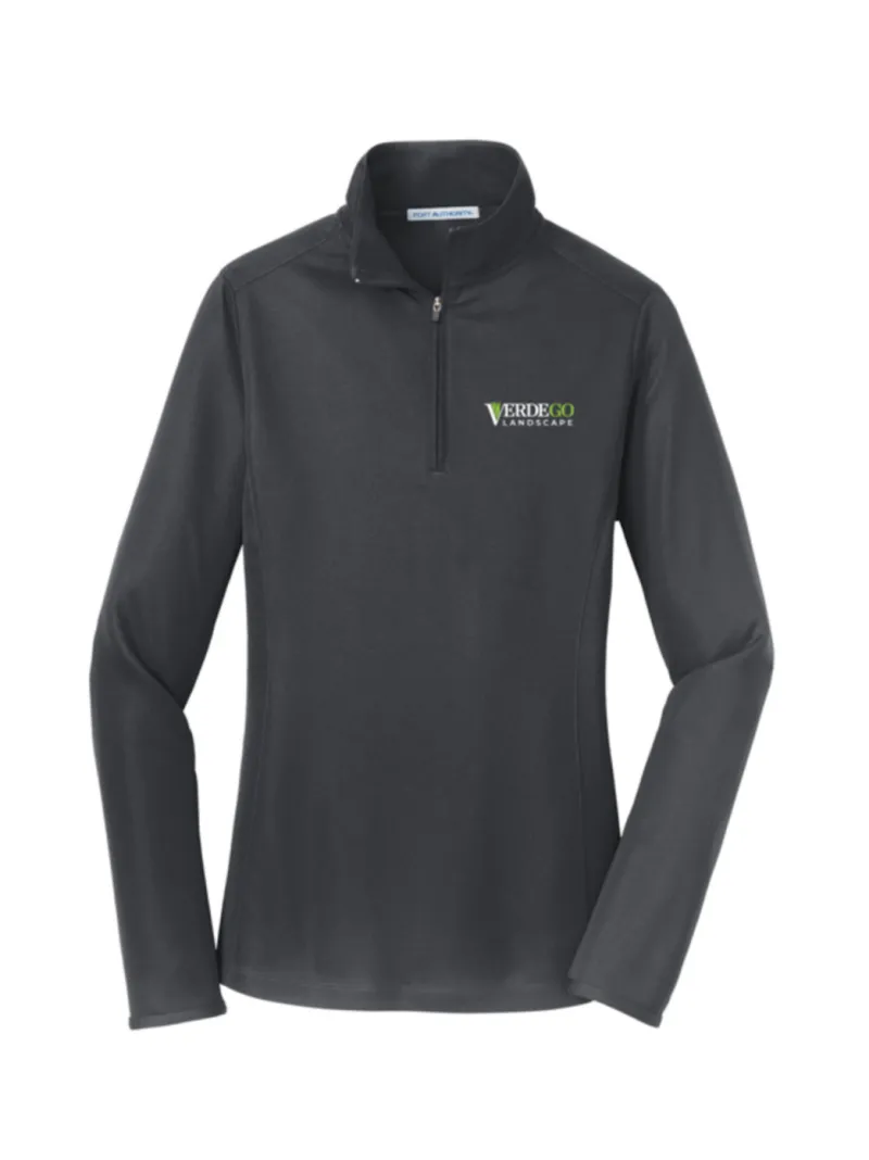 Verdego Port Authority Ladies Pinpoint Mesh 1/2-Zip - L806