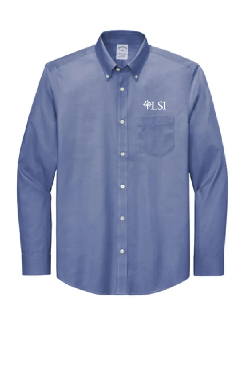 LSI - Brooks Brothers® Wrinkle-Free Stretch Pinpoint Shirt - BB18000