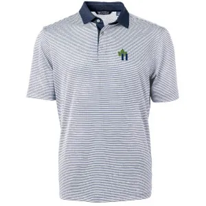 Hillenmeyer - Cutter & Buck Virtue Eco Pique Micro Stripe Recycled Mens Polo - MCK00007