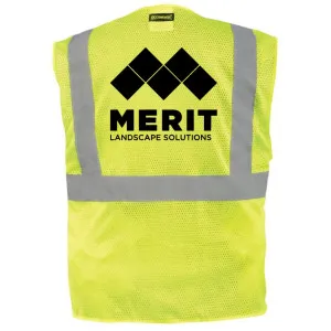 Merit Texas - Safety Vests No Badge Pocket
