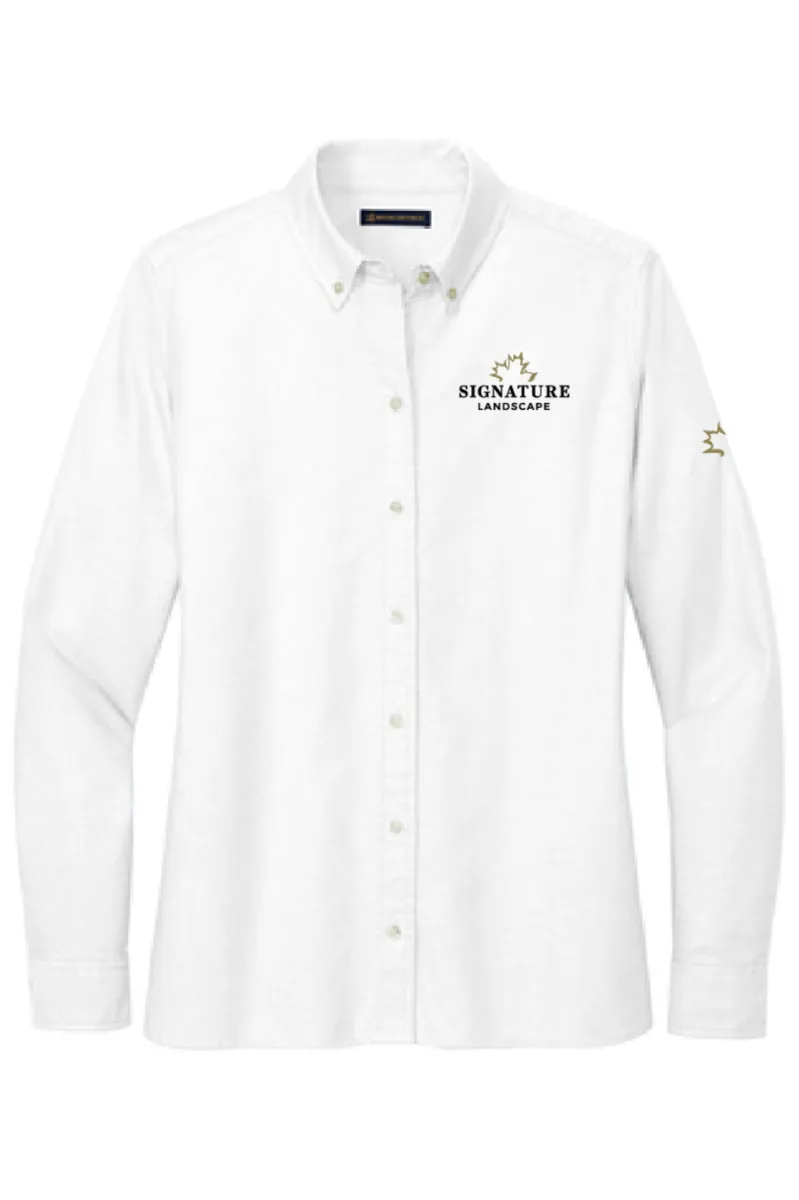 Signature - Womens Brooks Brothers® Women’s Casual Oxford Cloth Shirt - BB18005