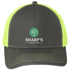 Sharp's Port Authority® Snapback Trucker Cap - C112