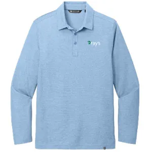 RTL - TravisMathew Oceanside Heather Long Sleeve Polo - TM1MZ343