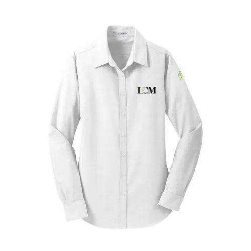 LCM  Ladies Port Authority SuperPro Oxford Shirt - L658
