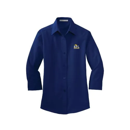 RPL - Ladies 3/4 Sleeve Button Up Shirt - L612