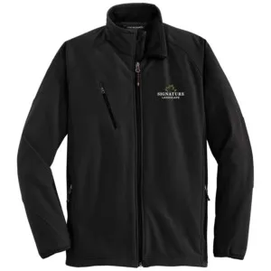 Signature Port Authority Men’s Textured Soft Shell Jacket – J705