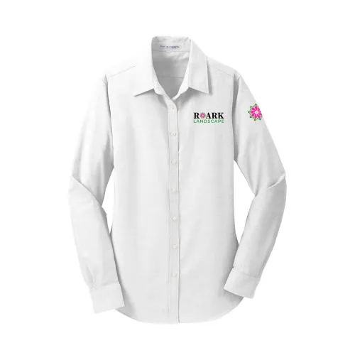 Roark Ladies Port Authority SuperPro Oxford Shirt - L658