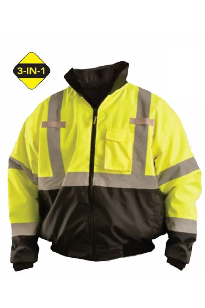Sharp's OccuNomix Safety Jacket - Lux-ETJBJR