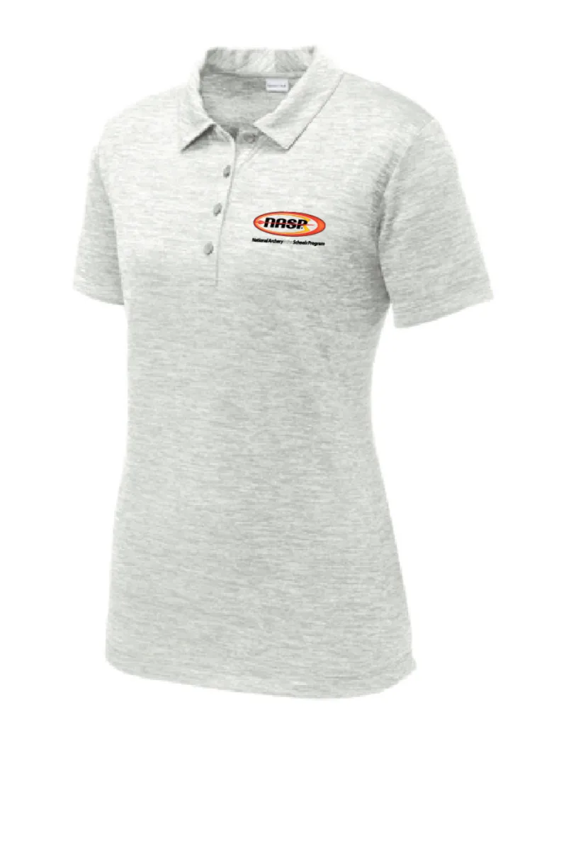 NASP® - Sport-Tek® Ladies PosiCharge® Electric Heather Polo - LST590