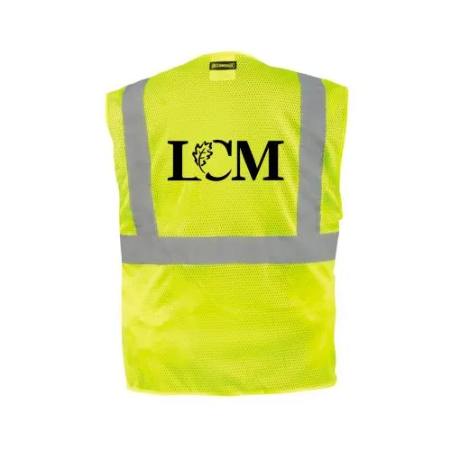LCM Safety Vests No Badge Pocket