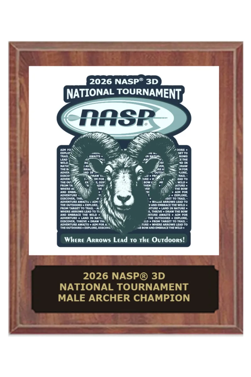 2026 NASP® Nationals Plaque (3D)