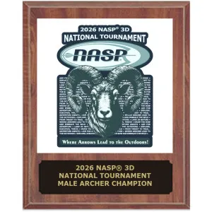 2026 NASP® Nationals Plaque (3D)