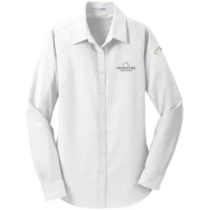 Signature Ladies Port Authority SuperPro Oxford Shirt - L658