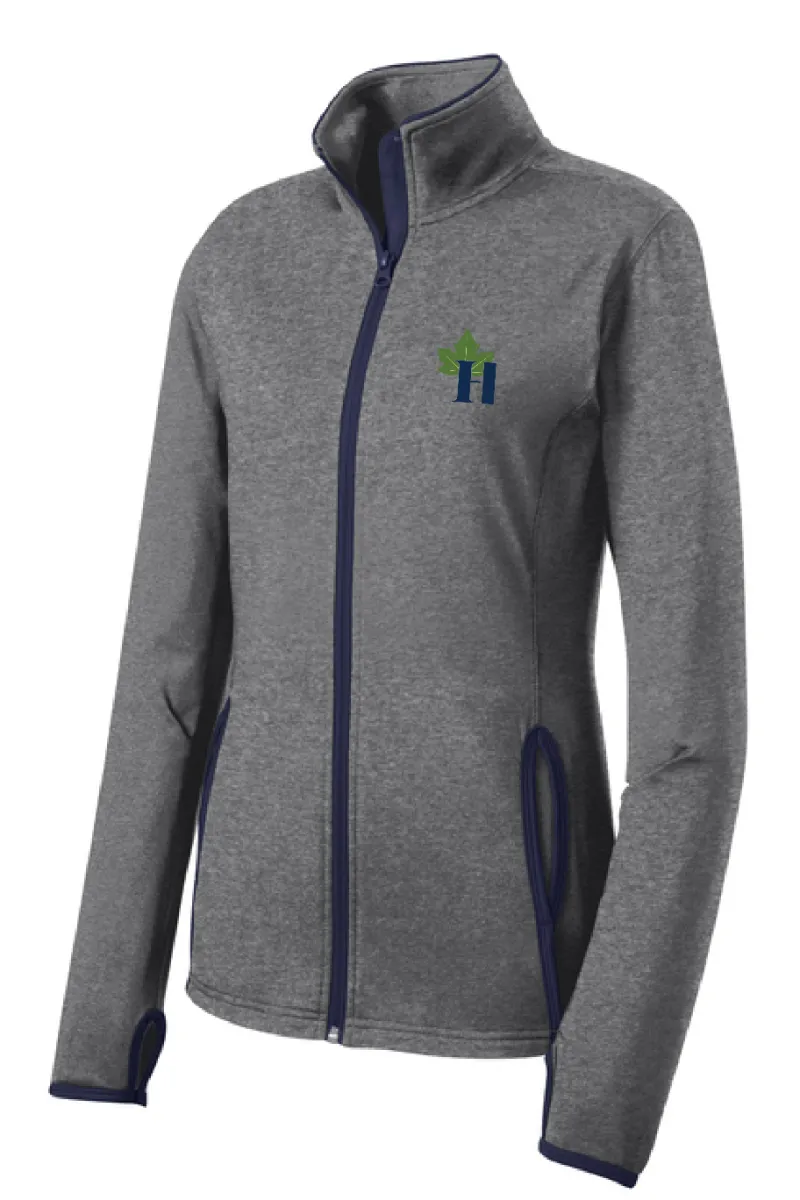 Hillenmeyer - Sport-Tek® Women's Sport-Wick® Stretch Contrast Full-Zip Jacket - LST853