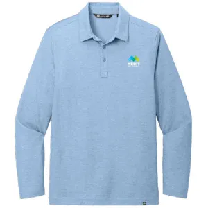 Merit Texas - TravisMathew Oceanside Heather Long Sleeve Polo - TM1MZ343