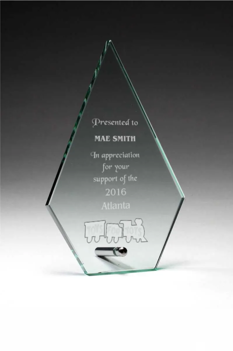 Triangular Glass Award