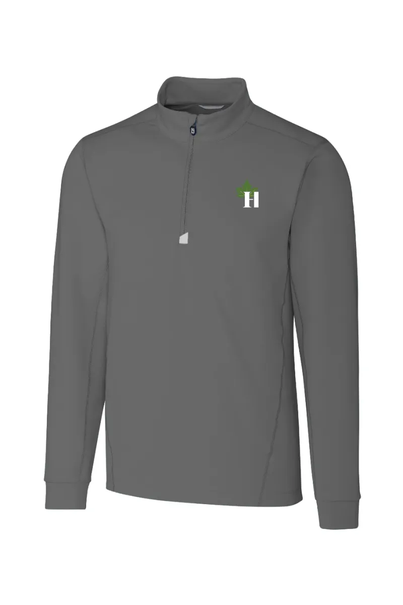 Hillenmeyer - Cutter & Buck Traverse Stretch Eco Quarter Zip Mens Pullover - MCK00067