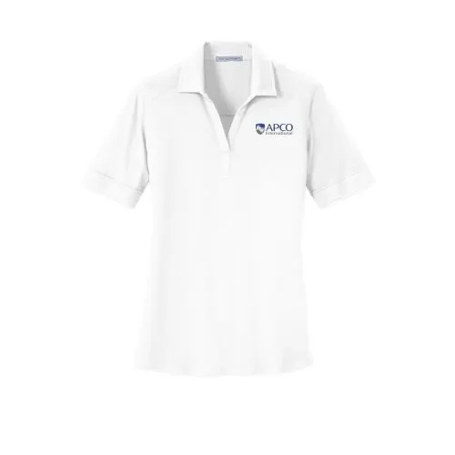 APCO – Ladies Silk Touch Interlock Performance Polo – L5200