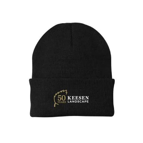 Keesen Black Beanie Cap