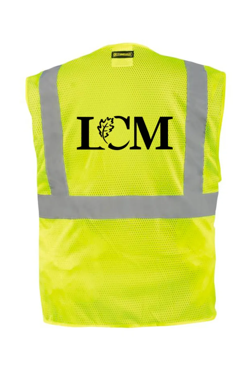 LCM Safety Vests No Badge Pocket