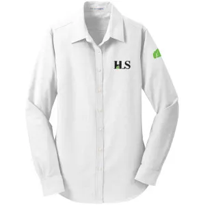 HLS Ladies Port Authority SuperPro Oxford Shirt - L658