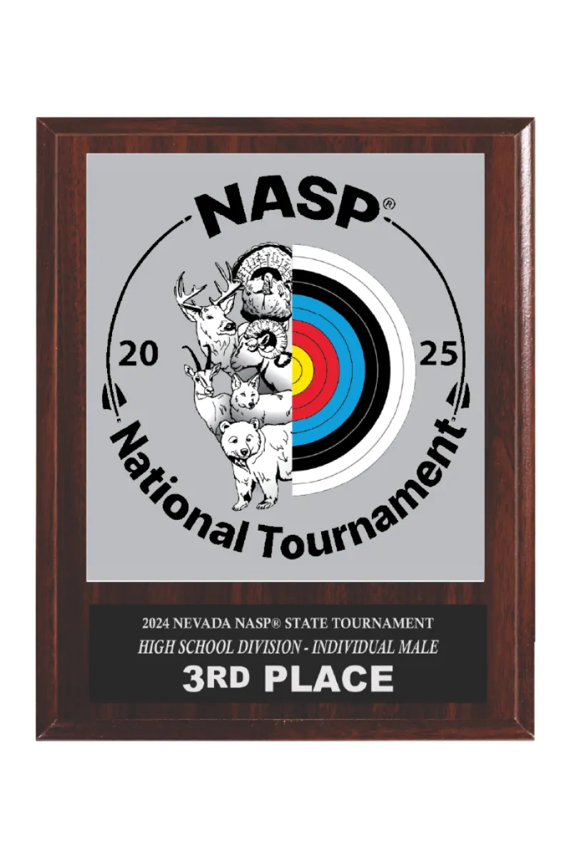 2025 NASP® Nationals 8 X 10 Plaque